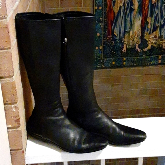 Gucci authentic tall black boots, size 9 - Picture 1 of 12